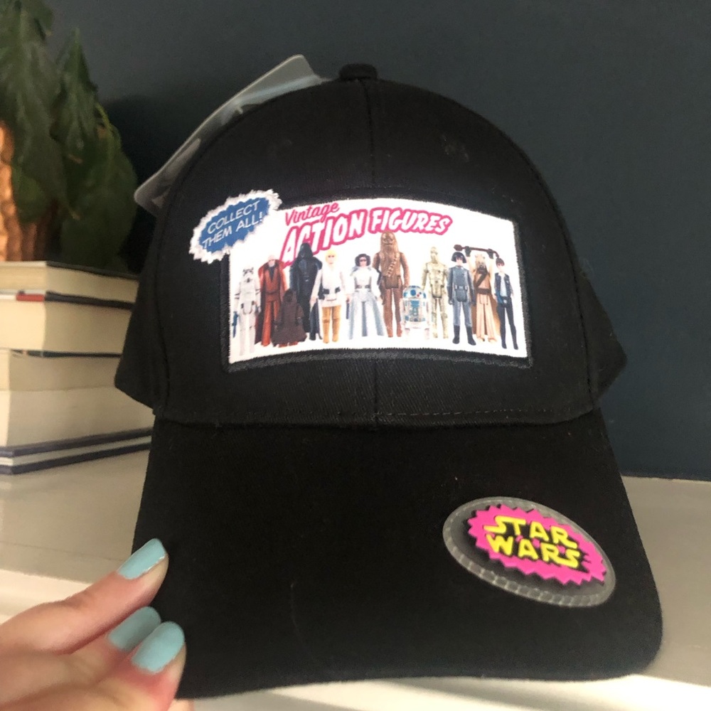 Star Wars Disney Action Figure Retro Adjustable Cap NWT